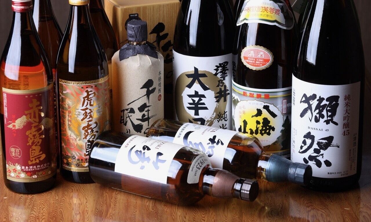 お料理の相性を考えた幅広いドリンク